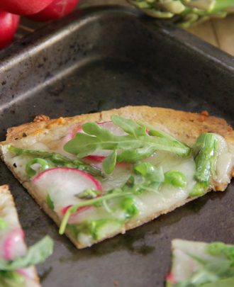 Spring Vegetable Flatbread