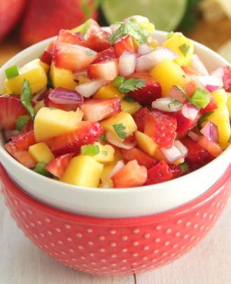 Strawberry Mango Salsa