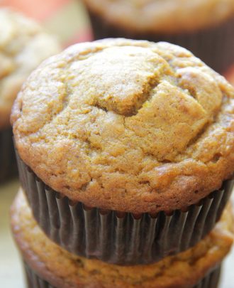 Pumpkin Banana Muffins