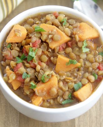 Lentil Sweet Potato Stew