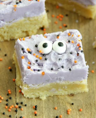 Monster Sugar Cookie Bars