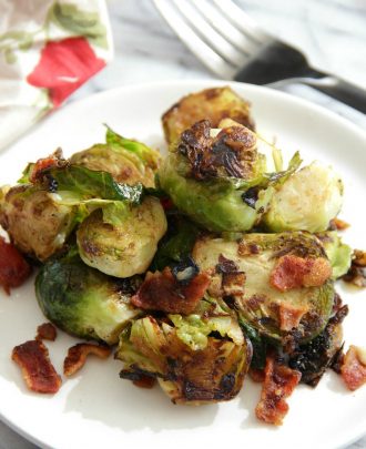 Pan Roasted Brussels Sprouts