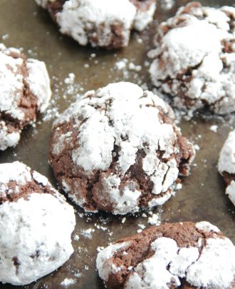 Chocolate Crinkle Cookies