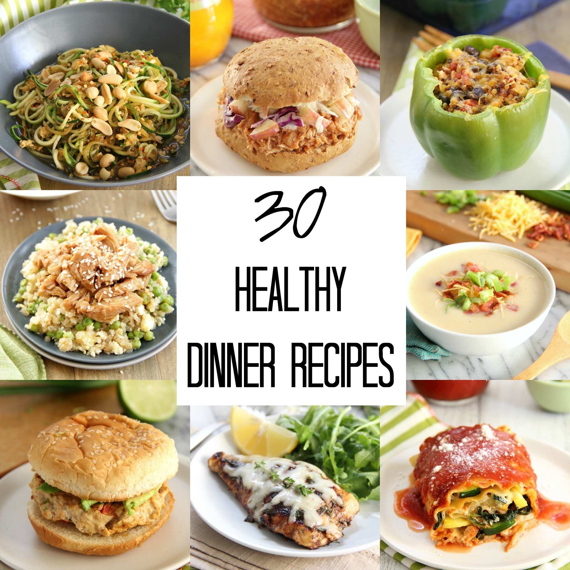 30 Healthy Dinner Recipes Eat Drink Love 