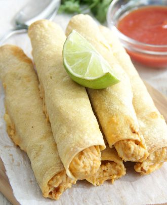 Chipotle Chicken Taquitos