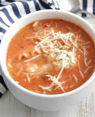 Lasagna Soup