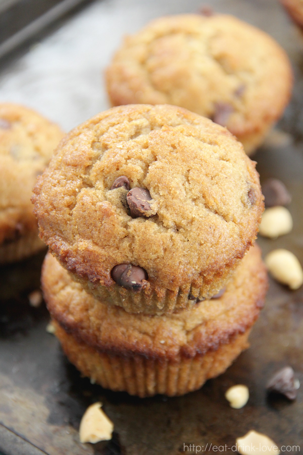 Peanut Butter Banana Muffins Eat. Drink. Love.