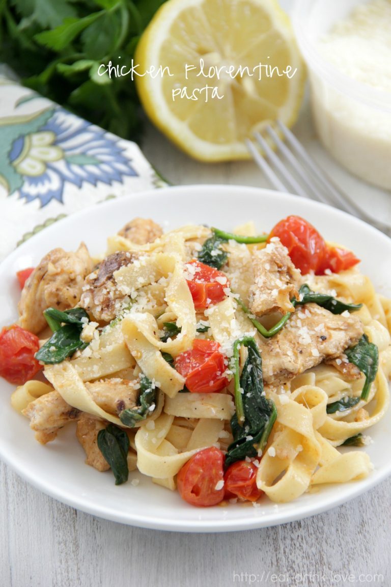 Chicken Florentine Pasta Eat. Drink. Love.