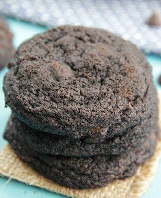 Triple Chocolate Cookies