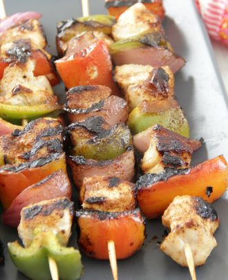 Chili Lime Chicken Kebabs