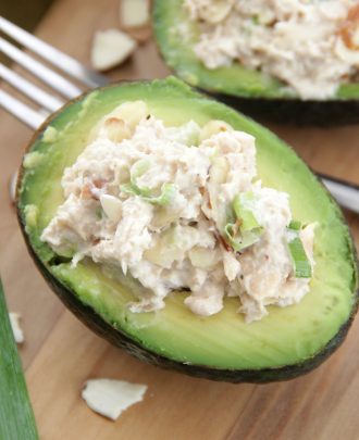Tuna Stuffed Avocado