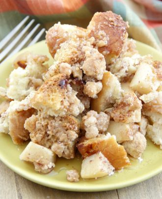 Baked Apple Cinnamon French Toast