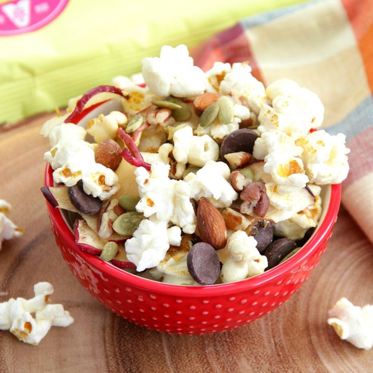Fall Popcorn Snack Mix