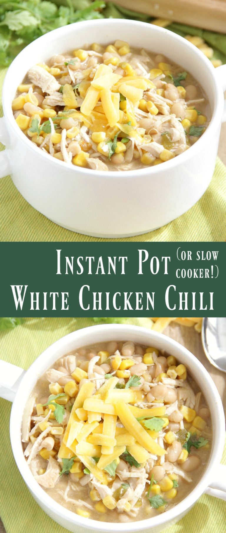 Instant Pot White Chicken Chili Eat. Drink. Love.