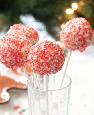 Gingerbread Cake Pops