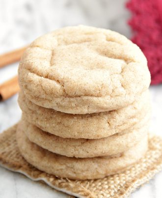 Soft and Chewy Snickerdoodles