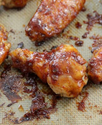 Baked Honey Chipotle Wings