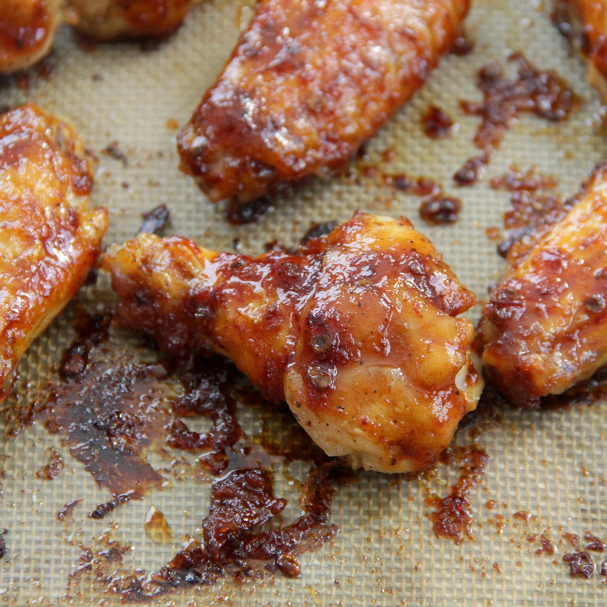 Baked Honey Chipotle Wings