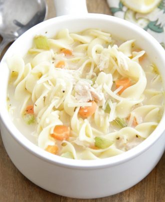 Creamy Chicken Noodle Soup