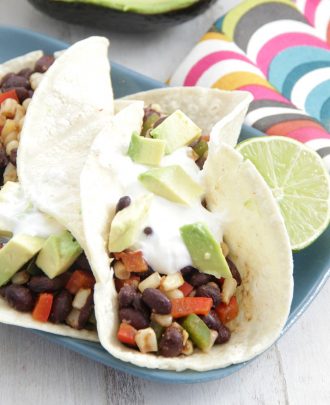 15-Minute Veggie Tacos