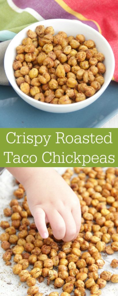 Crispy Roasted Taco Chickpeas