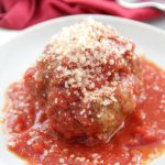 Slow Cooker Mozzarella-Stuffed Meatballs, Crockpot
