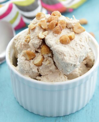 No-Churn Dairy-Free Peanut Butter Ice Cream