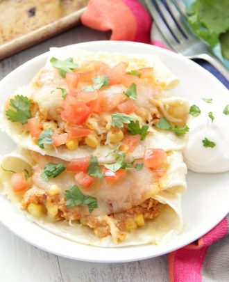 Stuffed Chicken Tortillas