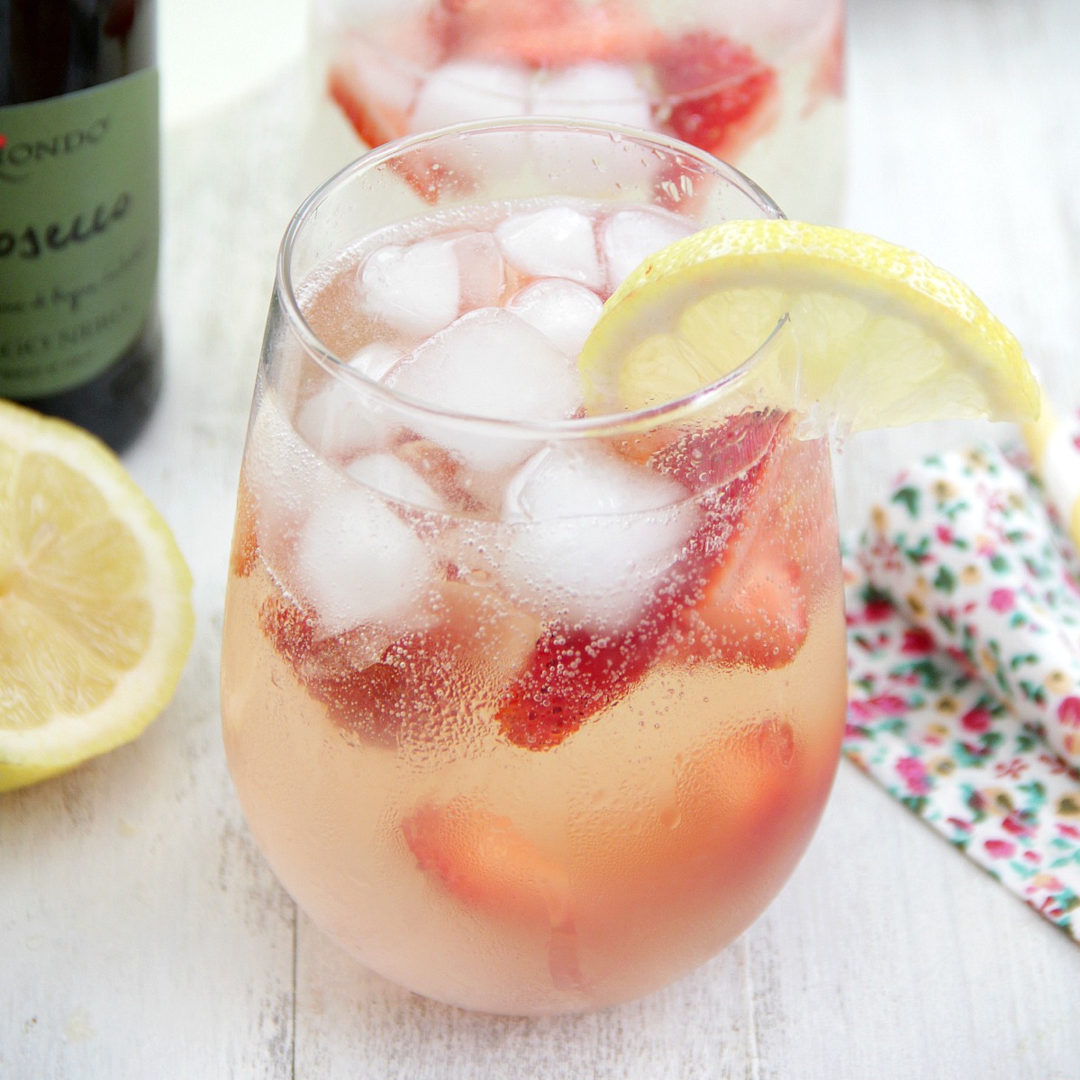 Raspberry Lemonade Champagne Punch Eat Drink Love 