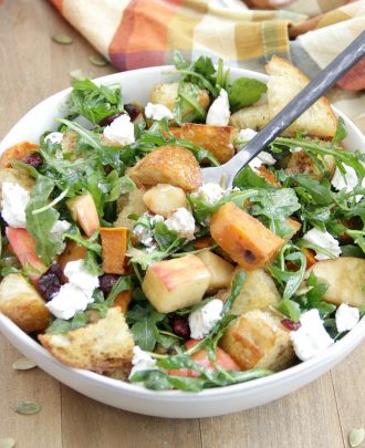 Autumn Panzanella Salad