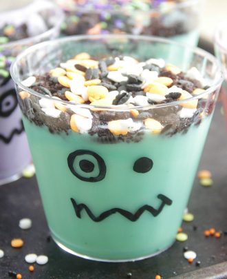 Monster Pudding Cups