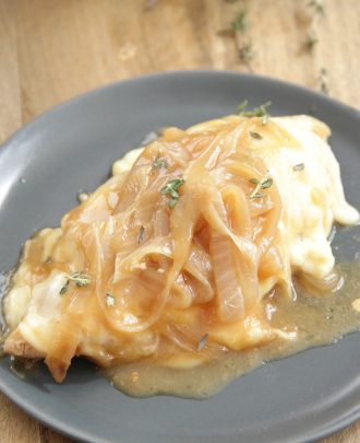French Onion Chicken Skillet