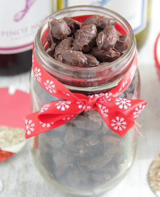 Dark Chocolate Cinnamon Almonds