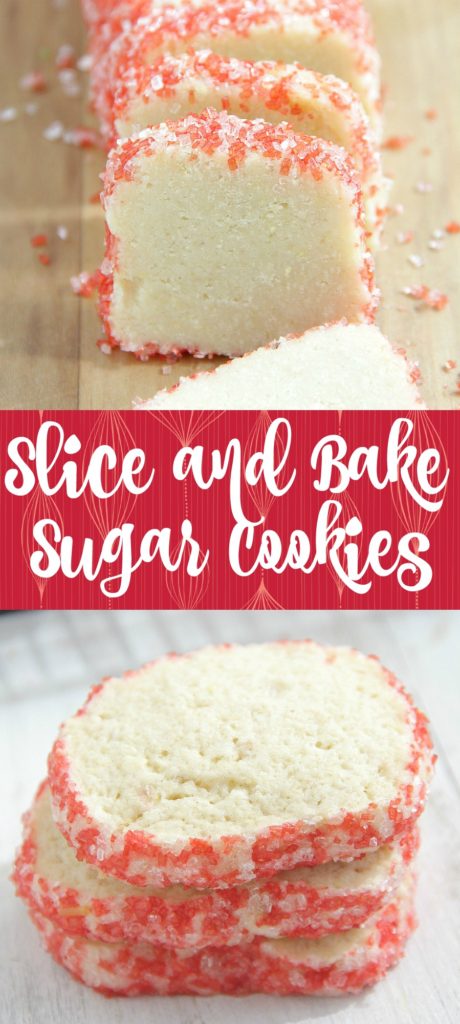 Slice and Bake Sugar Cookies