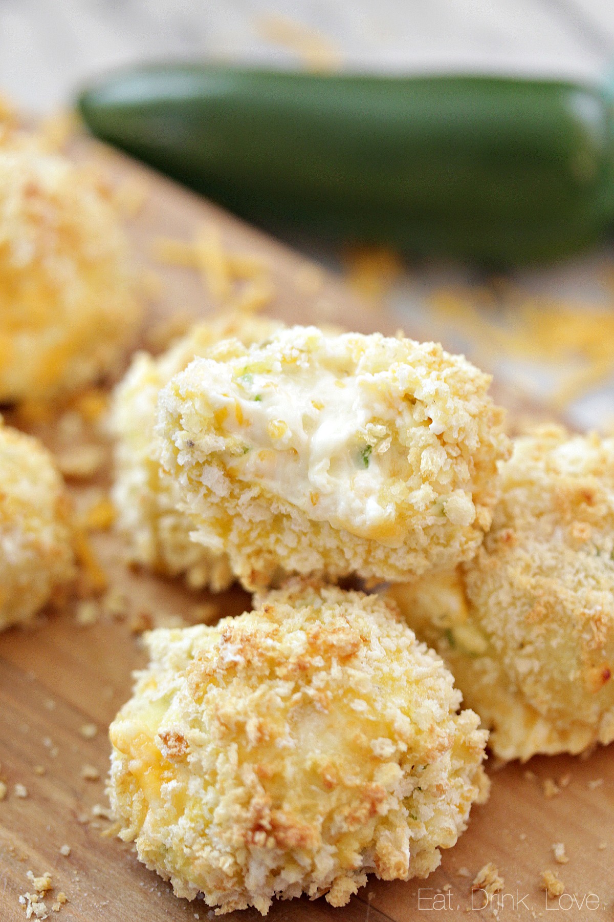 Air Fryer (or Baked) Jalapeno Popper Bites Eat. Drink. Love.
