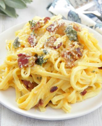 Butternut Squash Carbonara