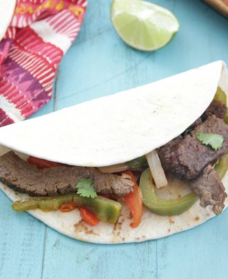 Sheet Pan Steak Fajitas