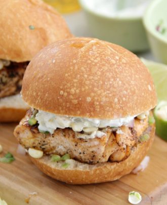 Chili Lime Salmon Sliders
