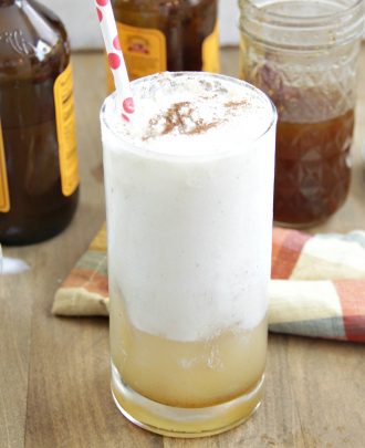 Pumpkin Ginger Beer Floats