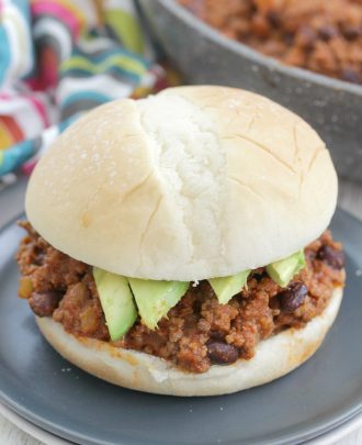 Tex Mex Sloppy Joes