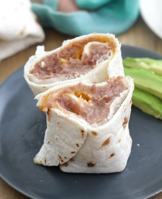 Freezer Bean Burritos