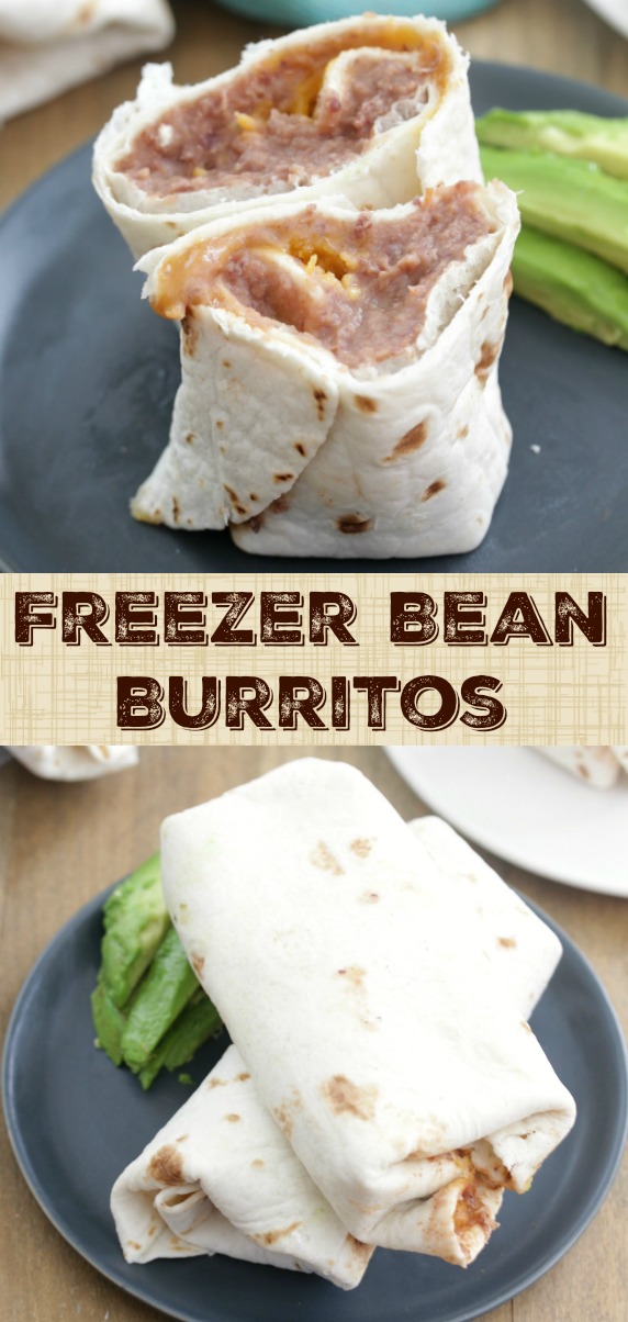Freezer Bean Burritos