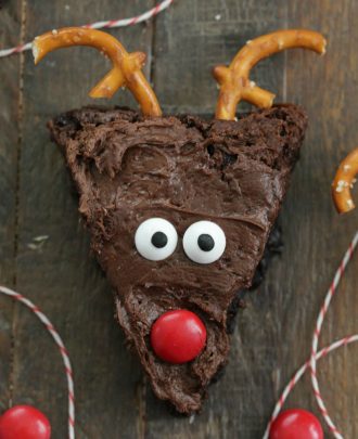 Reindeer Brownies