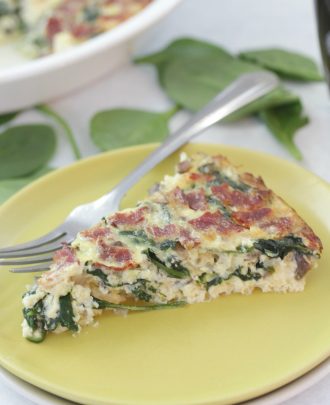 Crustless Veggie Quiche