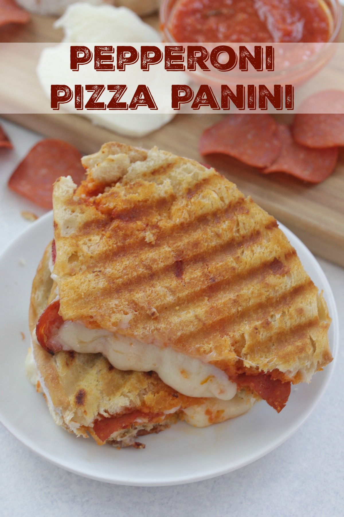 Pepperoni Pizza Panini