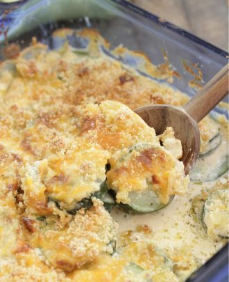 Cheesy Zucchini Bake
