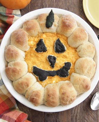 Halloween Buffalo Chicken Dip