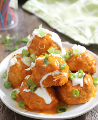 Buffalo Chicken Meatballs