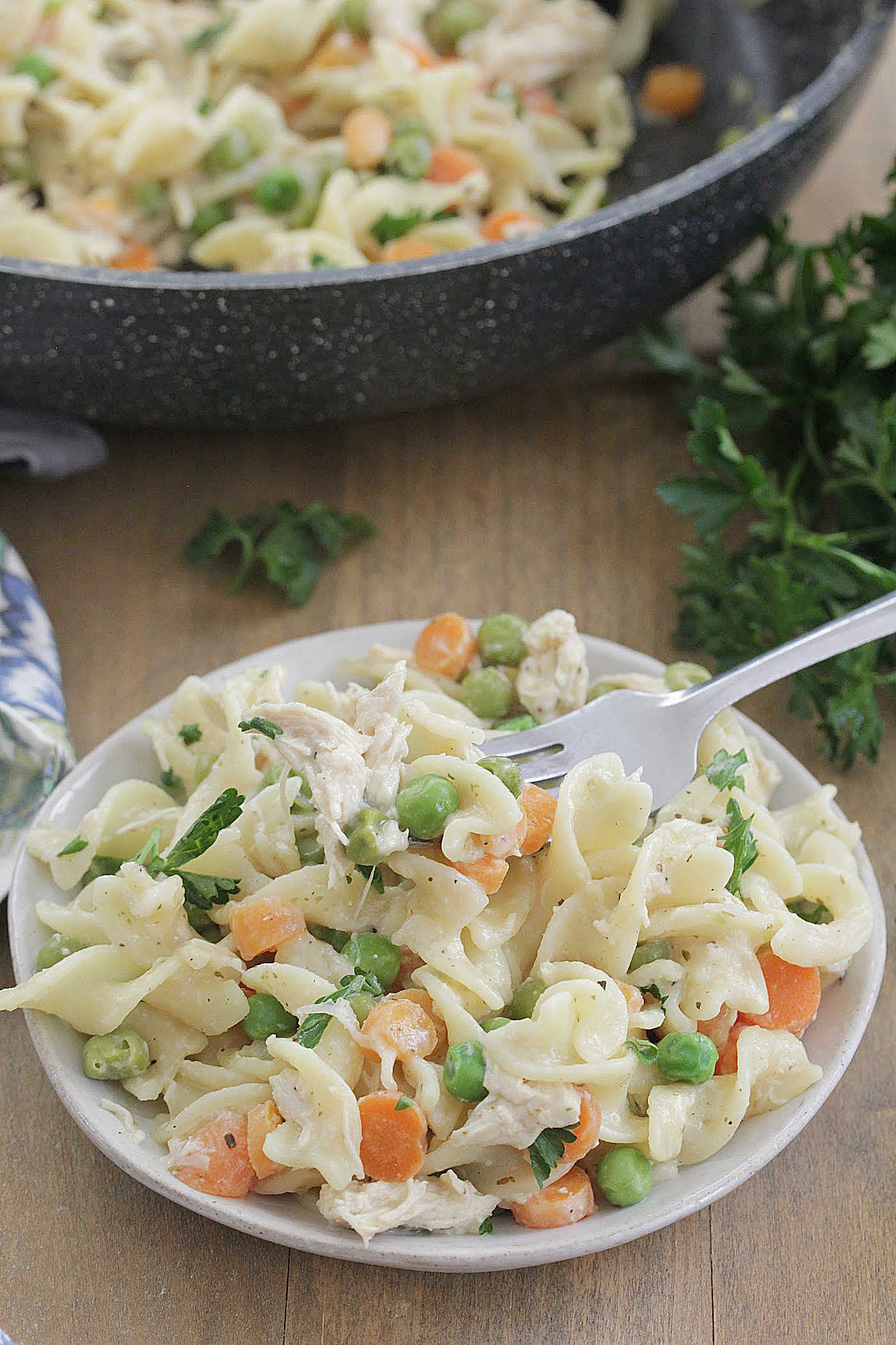 Chicken Pot Pie Pasta Eat. Drink. Love.