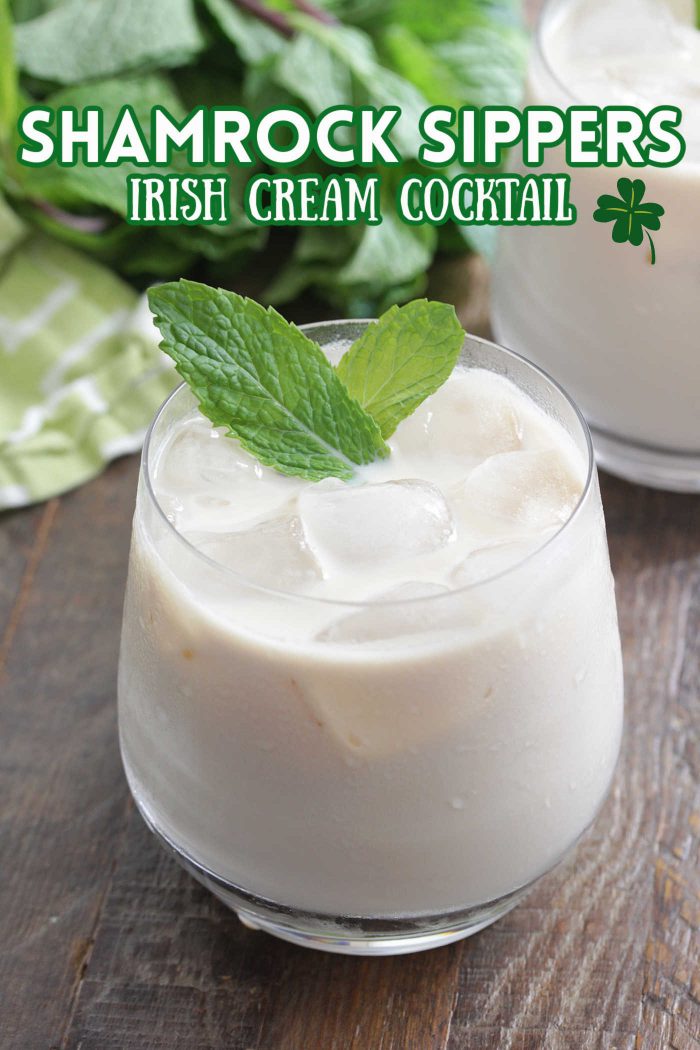 Shamrock Sippers Irish Cream Cocktail